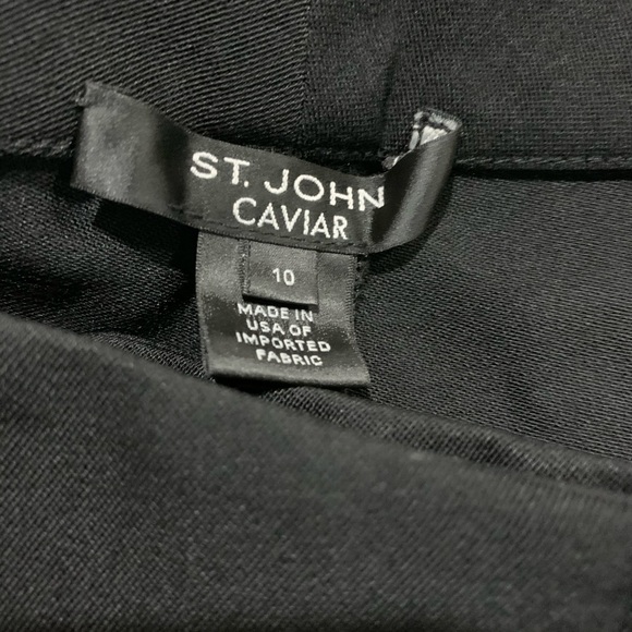 ST JOHN Caviar Business Dress Trouser - Picture 5 of 5